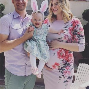 Asos maternity dress